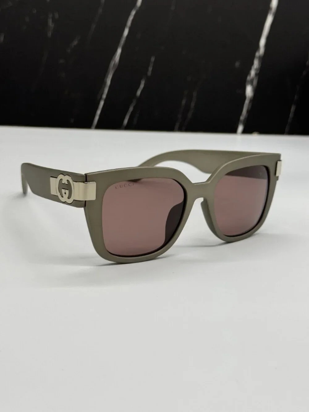 NEW GUCCI GG1690SK 003 GRAY WOMEN SUNGLASSES